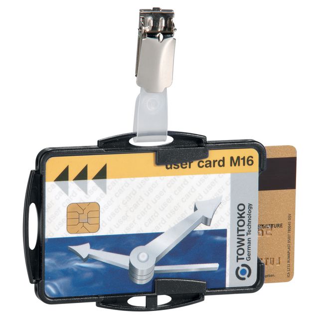 Kortholder DURABLE med klips duo (25)