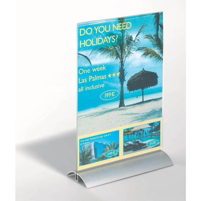 Bordskilt DURABLE presenter A4