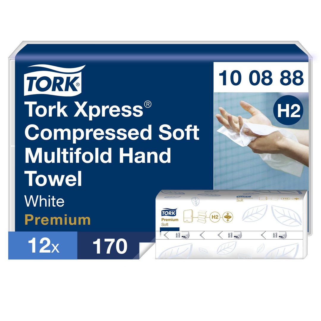 TORK Tørkeark Prem M komprim 2L H2 (2040)