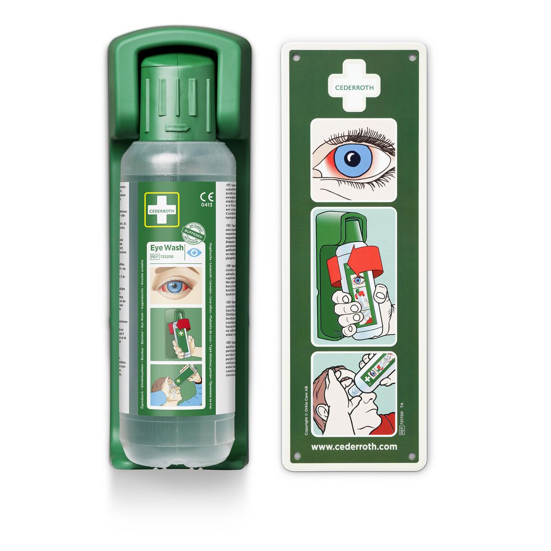 Veggholder CEDERROTH for øyedusj