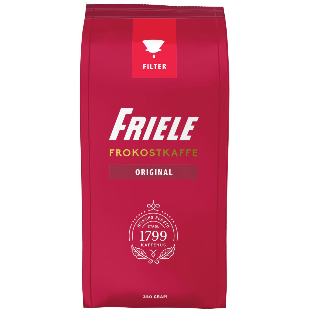 FRIELE Kaffe filtermalt 250g