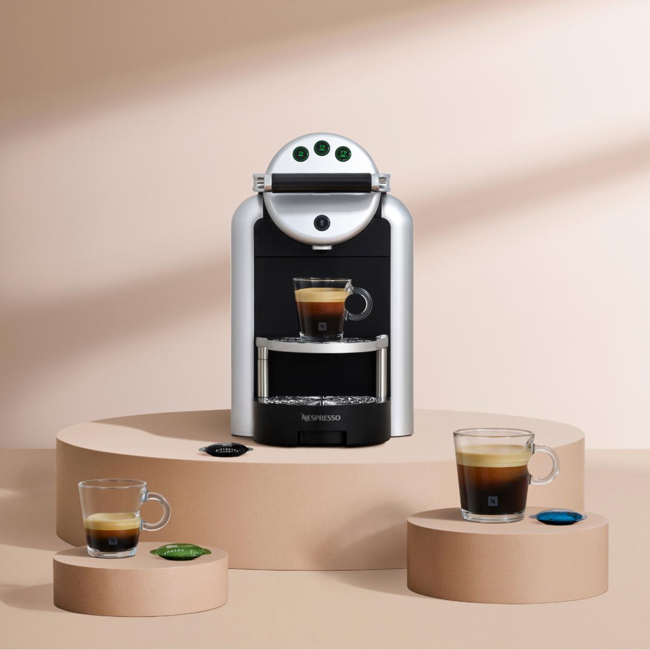 Nespresso Zenius startpakke med kopper