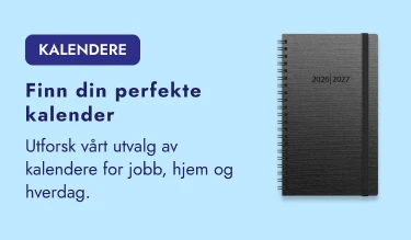 Finn din perfekte kalender - utforsk vårt utvalg av kalendere for jobb, hjem og hverdag