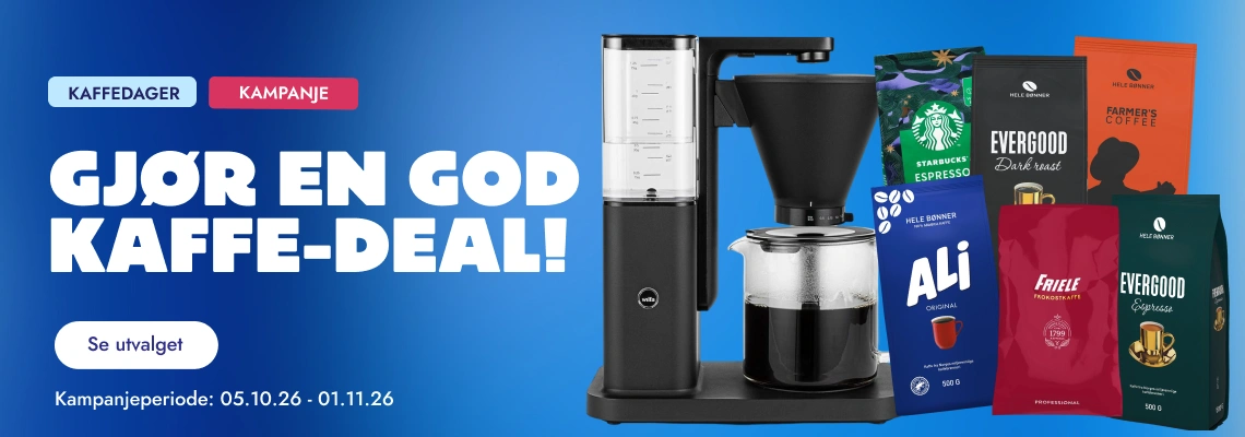Kampanje: Gjør en god kaffe-deal